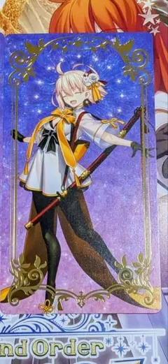 FGO フェス バイノーラル メモリアルカード 沖田総司