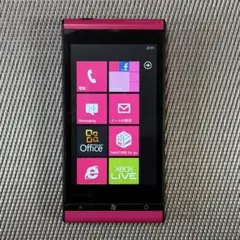 東芝 TOSHIBA Windows Phone ピンク