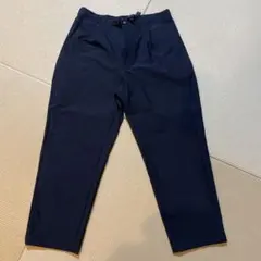 Goldwin One Tuck Tapered Ankle Pants 黒2