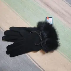 手袋　ファー手袋　レディース