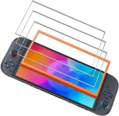 ⭐️未使用⭐️ 3枚セット Switch 2 保護フィルム 専用ガイド枠付き