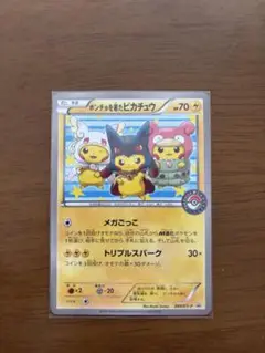 ポンチョを着たピカチュウ：「強（つよ）★カワ ピカチュウのメガキャンペーン第1…