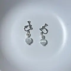 キャッツアイビーズ イヤリング