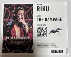 THE RAMPAGE オリジナル缶　RIKU ラベルのみ