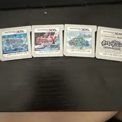 ポケットモンスター 3DSゲーム4本セット