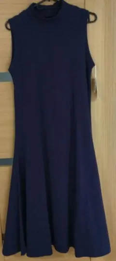 新品　ノースリーブロングワンピース LIBERUS　リベラス　M～L　ネイビー