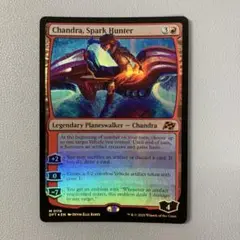 MTG DFT 灯を追う者、チャンドラ 英語版 FOIL 1枚