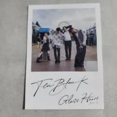 TENBLANK『Glass Heart』特典ステッカー　1枚