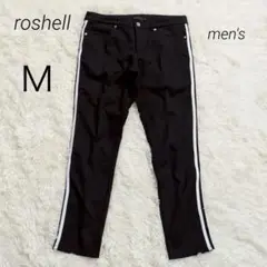 ロシェル roshell スキニーパンツ ストレッチ 2本線 M メンズ