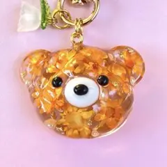 メロンパンくま　chackymade オレンジ