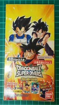 ドラゴンボールスーパーダイバーズ ファーストパック 10パック入り BOX