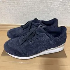 最終値下!!asics GEL LYTE Ⅲ ネイビー スエード スニーカー