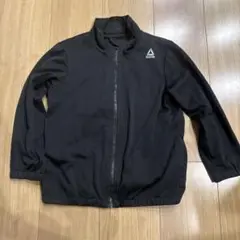 Reebok ブラック ジップアップジャケット