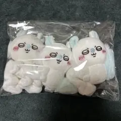 ちいかわ　モモンガ ぬいぐるみ付きシュシュ　3個セット