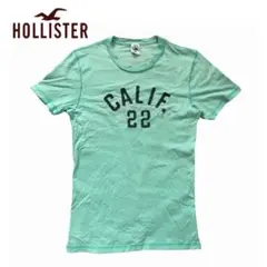 【Hollister】ヴィンテージ加工リバースデザインプリントTシャツ