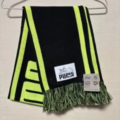 プーマ　ロングスカーフ　ブラック