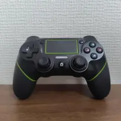 PS4のコントローラー　非純正　グリーン　値下げにきてください