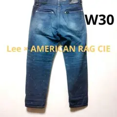 LEE ×　アメリカラグシー　別注　W30 ワイドテパード　 ペンキ加工