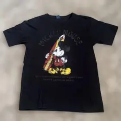ディズニー ミッキーマウス Tシャツ Mサイズ 黒