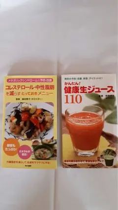 健康生ジュース　コレステロール、中性脂肪を減らすとっておきメニュー