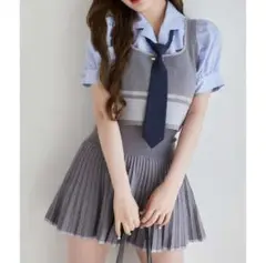 NICE CLAUP ニットミニセットアップ