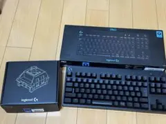 logicool GPRO ゲーミングキーボード 赤軸（青軸付き）