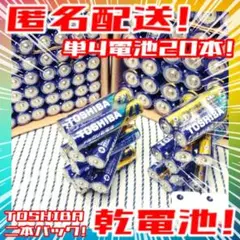 東芝アルカリ乾電池 単4/20本