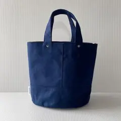 【限定販売】オーバルトート 『ダークネイビー』ハンドメイド