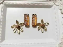 ㉟手染めビーズペア