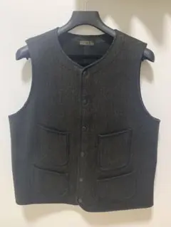 FULLCOUNT BROWN'S BEACH EALRY VEST BLACK