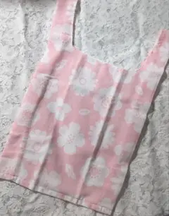 花柄 ミニ エコバッグ