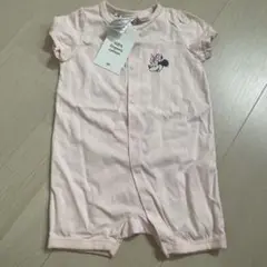 H&M ミニー柄ロンパース ピンク