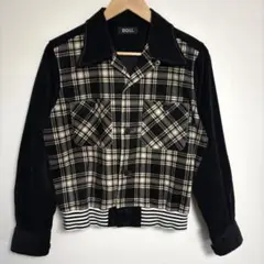 【良品】ロール ROLL 2014 W/W 50's スタイルリブシャツ
