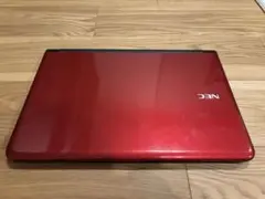 NEC ノートPC レッド