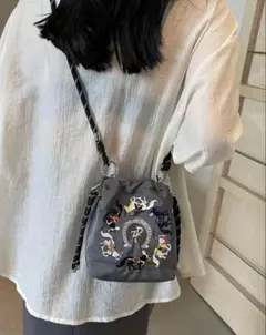 新品 新作 馬 馬柄 刺繍 ショルダーバッグ 乗馬 馬好き 斜めがけ