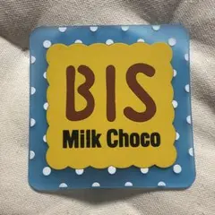 チロルチョコ コースター ビス　bis ガチャ ガシャポン バンダイ