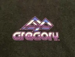 GREGORY グレゴリー 旧ロゴ Tシャツ ブラック XL アウトドア