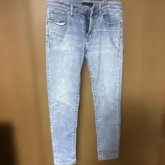 UNIQLO JEANS ライトブルー スリムフィット デニム　　33(84㎝)