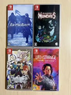 【動作確認済】スイッチソフト4本セットまとめ売り
