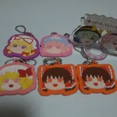 アクリルキーホルダー5個&アクスタ　上海アリス幻樂団