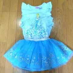 コストコ　シンデレラ　ドレス　ワンピース 水色・青