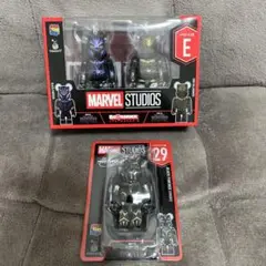 MARVELマーベル ベアブリックBE@RBRICK ブラックパンサーセット