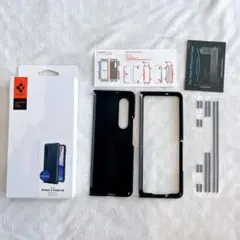 匿名配送✨Spigen Galaxy Z Fold3 5Gケース (ブラック)