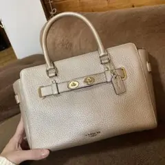 coach コーチ 2way スワッガー トートバッグ