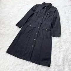 トップシークレット ラルフローレン シャツワンピース 鹿の子 マキシ丈