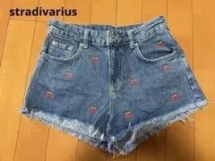 stradivarius デニム　ショートパンツ