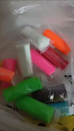 樹脂粘土 ネオンカラー 10個セット