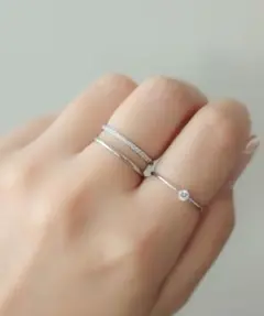 ebine One Carat Ring ジルコニアリング 11号