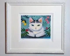 多田すみえ【猫の集まり】lithograph 多田すみえ【猫の集まり】lithograph