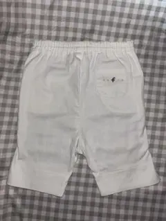 ホワイト ショートパンツ ポケット付き　ズボン　familiar